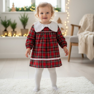 Детска коледна рокля "Бети"