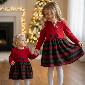 Детска коледна рокля "Christmas bell"