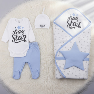 Комплект за изписване на  бебе момче ''Star'' 1