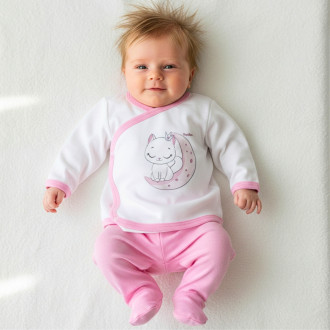 Бебешки памучен комплект "Princess"