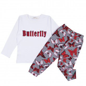 Детски памучен комплект "Butterfly"  1