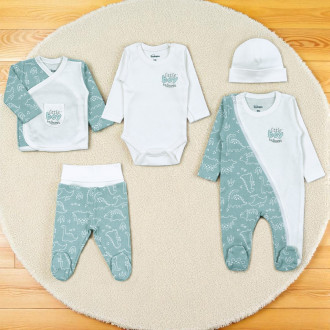 Бебешки комплект за новородено от 5 части ''Little boy''
