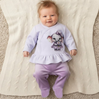 Бебешки плюшен комплект "Elephant"