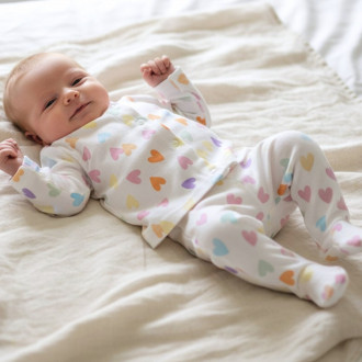 Бебешки комплект за момичета ''Happy girl''