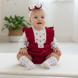 Бебешки комплект от 3 части "love" 1