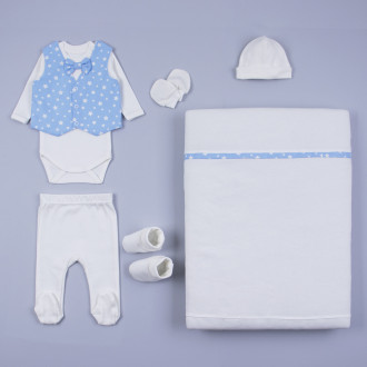 Комплект за изписване на момченца от 7 части ''Звездичка''