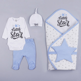 Комплект за изписване на  бебе момче ''Star''