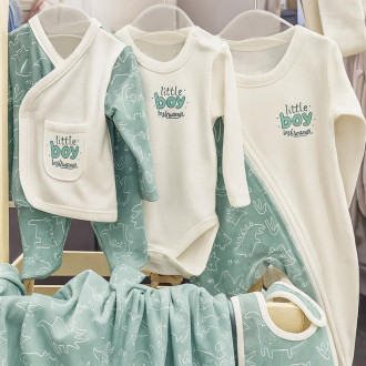 Бебешки комплект за новородено от 5 части ''Little boy''