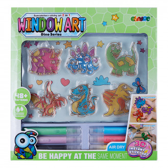 Детски комплект за рисуване "Дино" 27 х 28 см