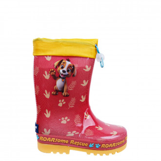 Детски гумени ботуши с кученце в диня