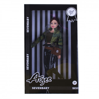 Кукла с камуфлажно облекло 19 х 34 см