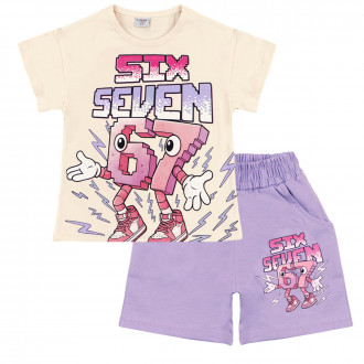 Детски летен комплект ''Trend friends'' в лилаво