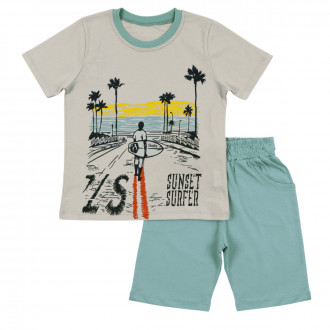 Летен комплект за момчета ''Sunset surfer'' 1