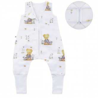 Летен спален чувал с двупосочен цип и крачета ''Gardener''