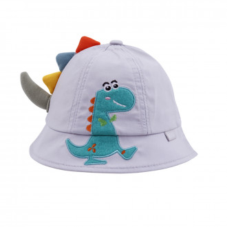 Лятна шапка "Dino" в сиво
