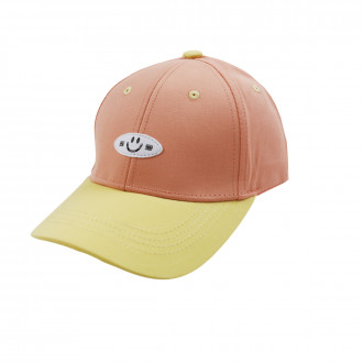 Лятна шапка "Smile" в оранжево и жълто