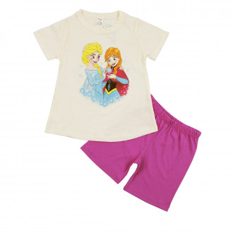 Детска лятна пижама за момичета "Принцеси" 1
