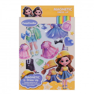 Магнитна кукла за преобличане 25 x 16 см