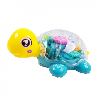 Музикална костенурка с движение и светлина 18 х13 см