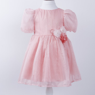 Официална рокля "Сабрина" в розово 1