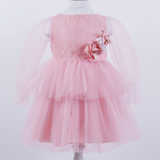 Официална рокля "Сандра" в розово 1