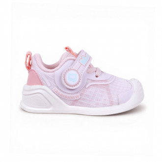 Олекотени дишащи маратонки в розово