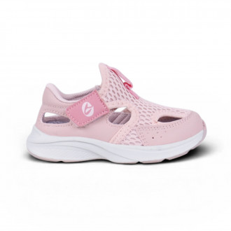 Леки отворени маратонки в розово