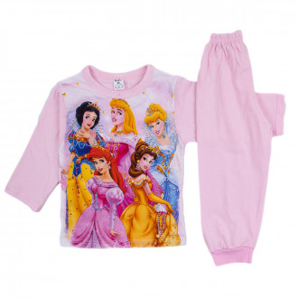 Детска пижама с анимационен герой в розово 1