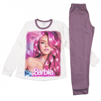 Детска памучна пижама "Барби" 1