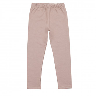 Детски ватиран клин за момичета в бежово