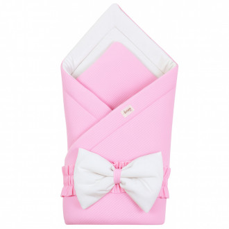 Портбебе за изписване "Happy day" в розово