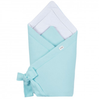 Портбебе за изписване "Happy day" в мента