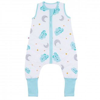 Пролетно-есенен спален чувал с крачета "Blue clouds"