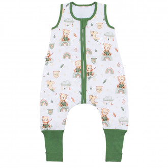 Пролетно-есенен спален чувал с крачета "Green bear"