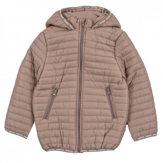 Преходно яке с джобчета в бежово