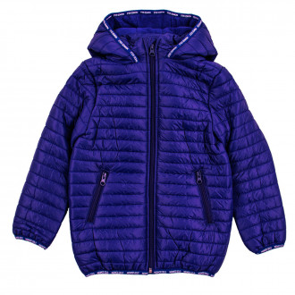 Преходно яке с джобчета в синьо