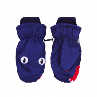 Ръкавици за ски с поларена подплата "Shark" в тъмносиньо