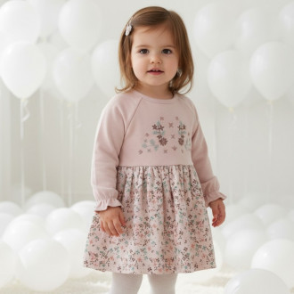 Бебешка памучна рокля ''Nature''