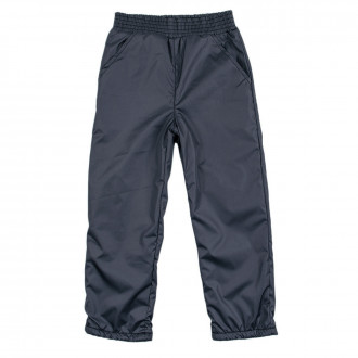 Шушляков панталон с полар в цвят графит 1