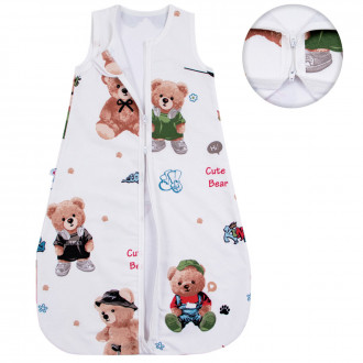 Спален чувал с двупосочен цип "Cute bear" 1