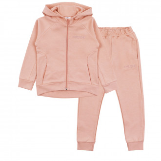 Спортен комплект за момичета в праскова