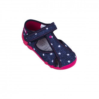 Летни дишащи текстилни обувки за момичета 1