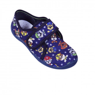 Анатомични дишащи текстилни обувки с герои в индиго