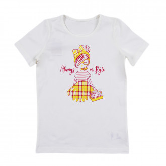 Детска тениска "Style" за момичета 1