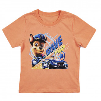 Детска тениска с амимационен герой в оранжево 1