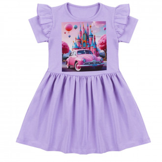 Трикотажна лятна рокля "Dream castle"