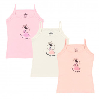 Тройка потници с тънки презрамки "Glow"