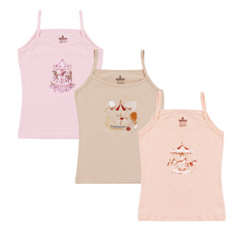 Тройка потници с тънки презрамки ''Carousel''