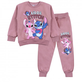 Ватиран детски комплект ''Dance'' в опушено розово