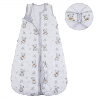 Зимен спален чувал с двупосочен цип "Cute bear"